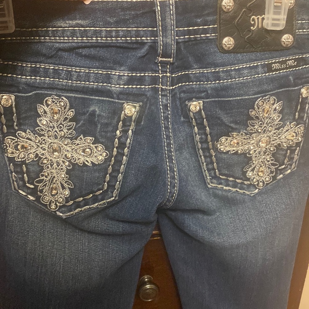 Miss me jeans size 25 signature rise boot cut